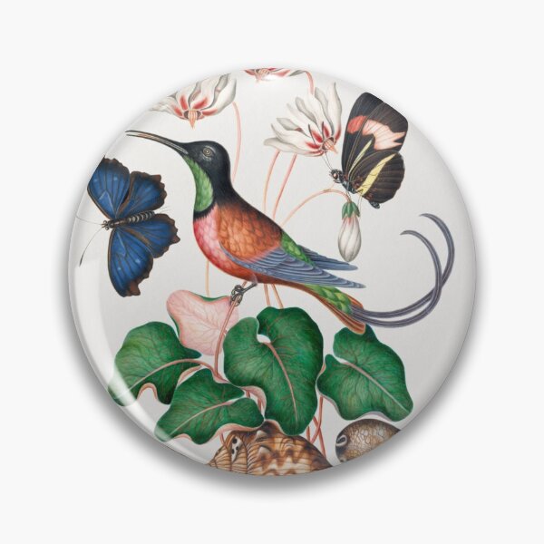 Item preview, Flowers, Butterflies and Birds Vintage Design _3 designed and sold by Freewildflower.