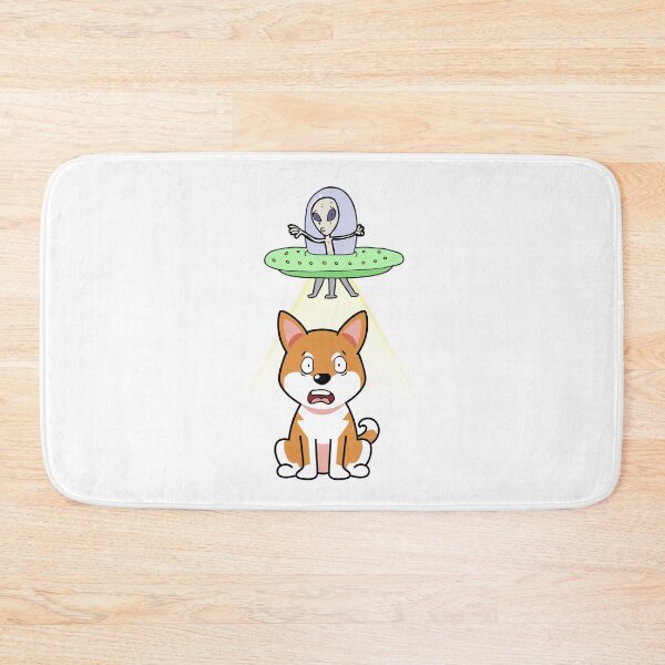 Item preview, Cute orange Dog is being abducted by aliens designed and sold by Pet Station.