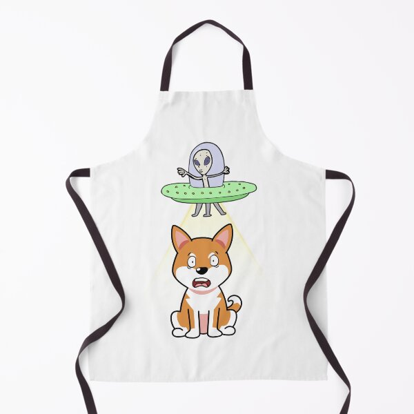 Item preview, Cute orange Dog is being abducted by aliens designed and sold by Pet Station.