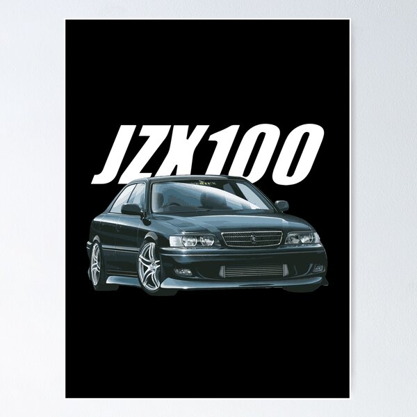 Item preview, JZX100 TRD TOURER V CHASER MARK II tOYOTA Drift 1jz street car FOREST GREEN designed and sold by cowtownCOWBOY.