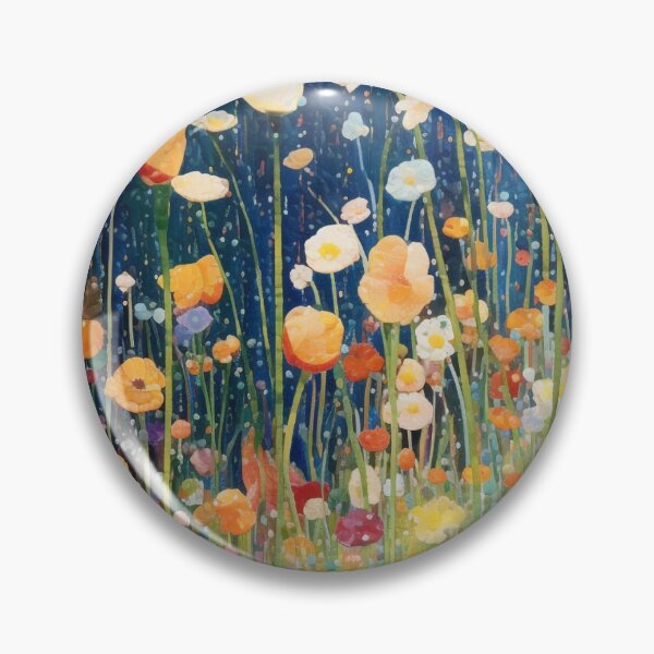 Artikelvorschau, Wunderschöner Blumengarten im Gustav Klimt-Stil entworfen und verkauft von MiracleBarto.