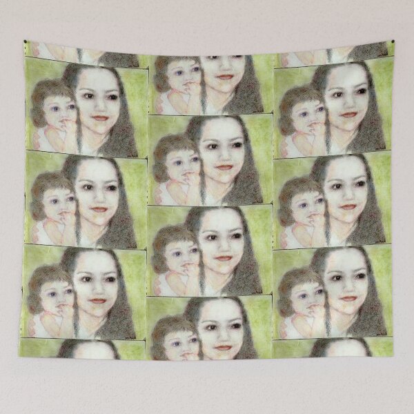 Item preview, Ameya & Cris portait designed and sold by MardiGCalero.