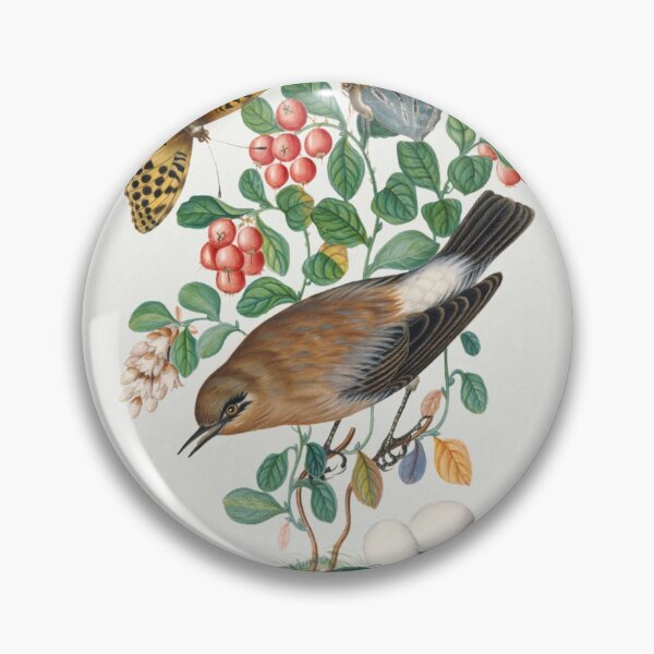 Item preview, Flowers, Butterflies and Birds Vintage Design _4 designed and sold by Freewildflower.