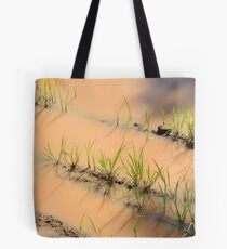 flooded roadside Tote Bag
