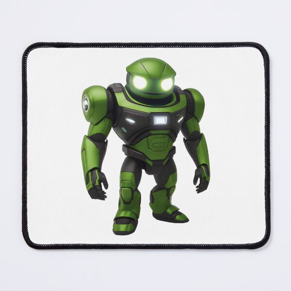 Item preview, Green Robot - Inspirational and Unique Art for Tech Lovers designed and sold by Mementium.