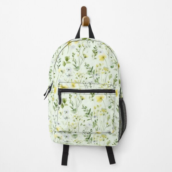 Item preview, Gentle Spring Greens - Delicate Spring Wildflowers designed and sold by LuluLovely.