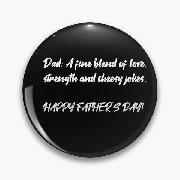 Item preview, Father's day gift that says "Dad: A fine blend of love, strength and cheesy jokes." designed and sold by ArtandSmile.
