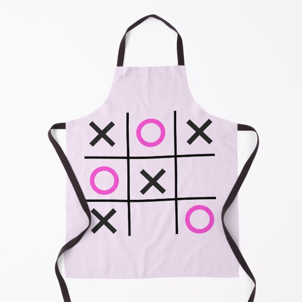 Item preview,  Tic-Tac-Toe, Xs & Os, Noughts & Crosses (barbie pink/black) designed and sold by Obawan.
