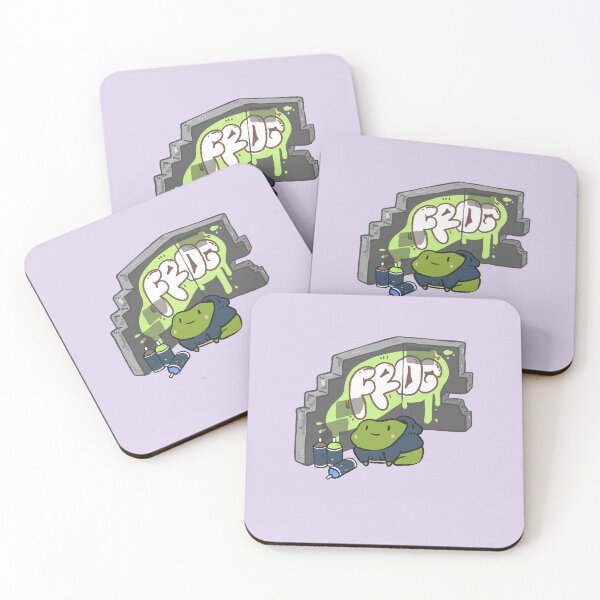 Item preview, Cool graffiti Frog Doodle  designed and sold by Childish by Design.