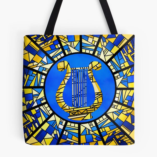 Item preview, Apollo Lyre Stained Glas #2 designed and sold by Kyra  Thrilkill.