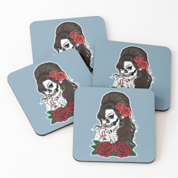 Item preview, Amy Winehouse Skull Unique designed and sold by tylishione.