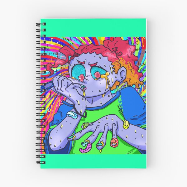 Item preview, ansiedad, sentimiento, estado de ánimo, ilustración designed and sold by Howdy Gaudy.
