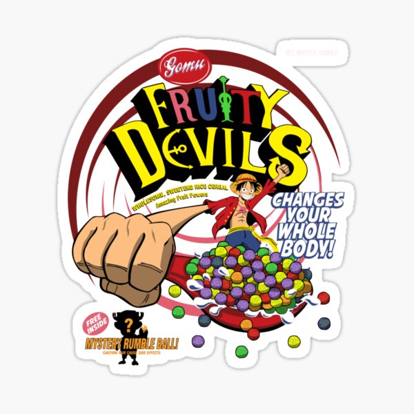 One Piece Luffy Devil Fruit Pixel Art (Gomu Gomu) Sticker for Sale by  SnailKisses