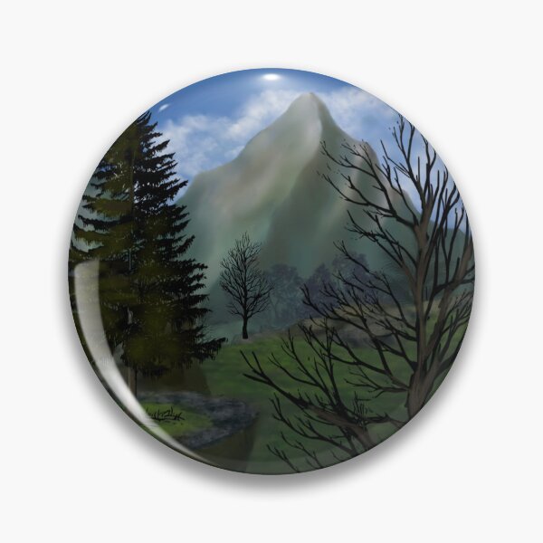 Item preview, Beautiful Mountain creek landscape  designed and sold by J-KAP.