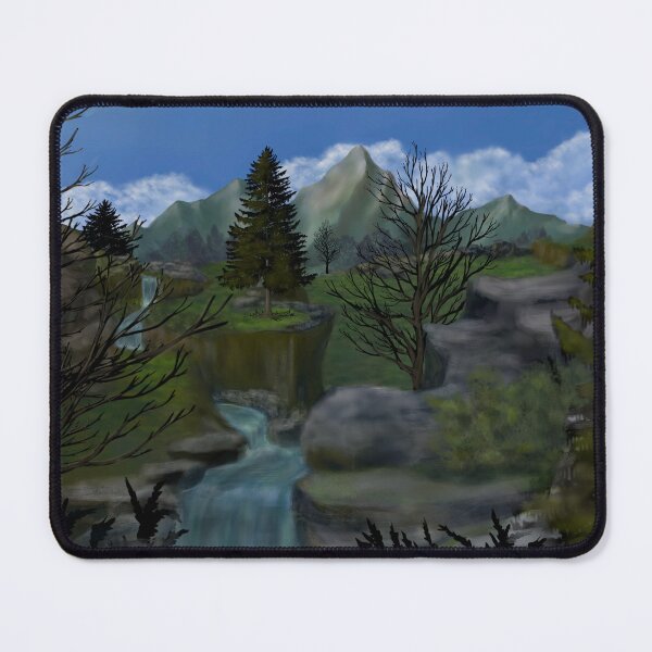 Item preview, Beautiful Mountain creek landscape  designed and sold by J-KAP.