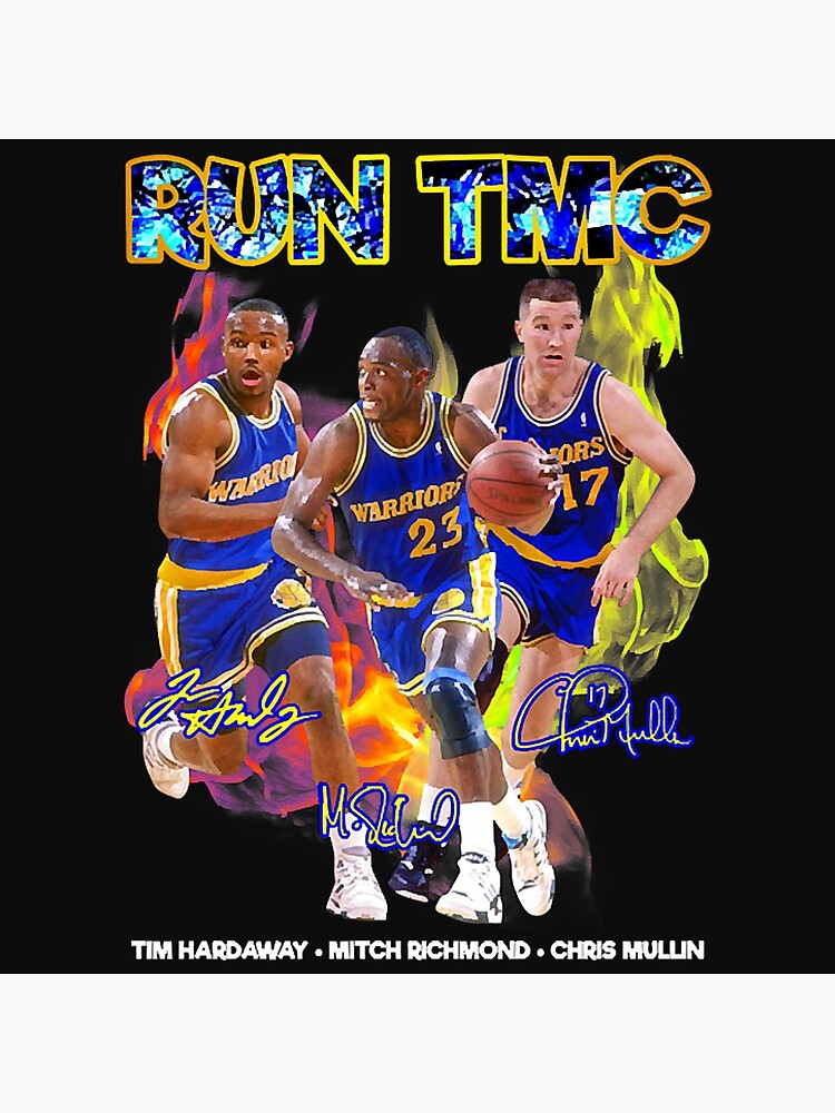 Golden State Warriors RUN-TMC Hardaway Richmond Mullin NBA trading cards  1990