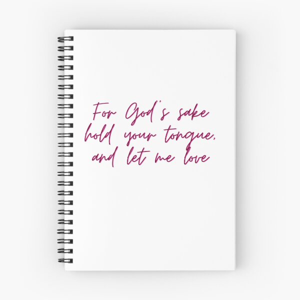 Item preview, Silent Love - Inspirational John Donne Quote designed and sold by wordartistry.