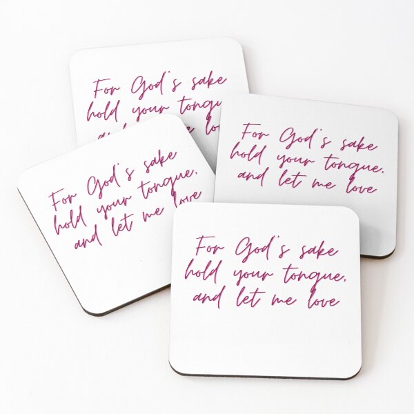 Item preview, Silent Love - Inspirational John Donne Quote designed and sold by wordartistry.