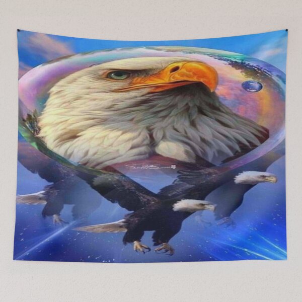 Item preview, King of the Skies: An Impressive Eagle Sticker that Demands Attention designed and sold by Topstar80.
