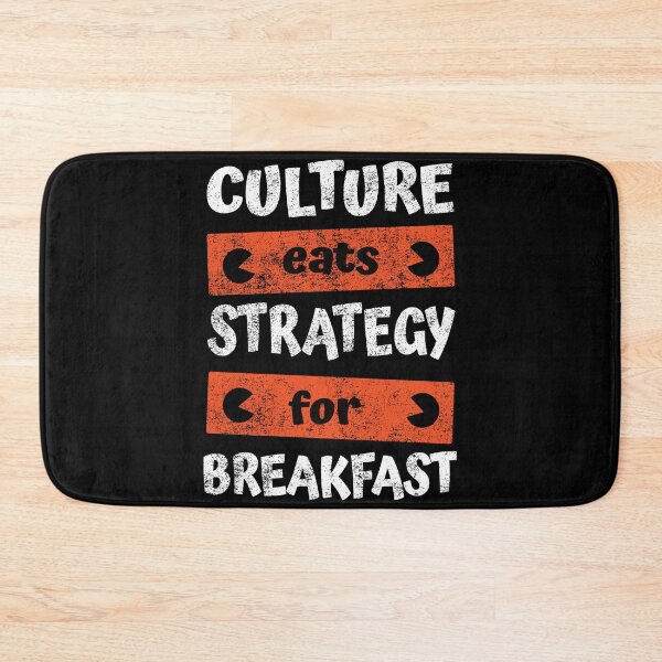 Item preview, Culture Eats Strategy For Breakfast designed and sold by bettercolors.