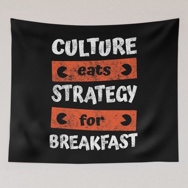 Item preview, Culture Eats Strategy For Breakfast designed and sold by bettercolors.
