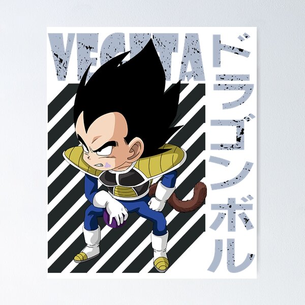 Dragon Ball Z/Super Poster Freeza Goku Vegeta Bardock King Vegeta