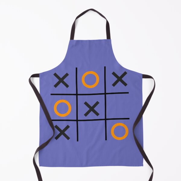 Item preview, Tic-Tac-Toe, Xs & Os, Noughts & Crosses (orange/black) designed and sold by Obawan.