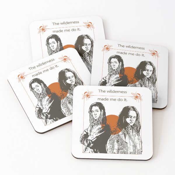 Item preview, Yellowjackets: Shauna and Lottie (The Wilderness made me do it) designed and sold by vanarh.