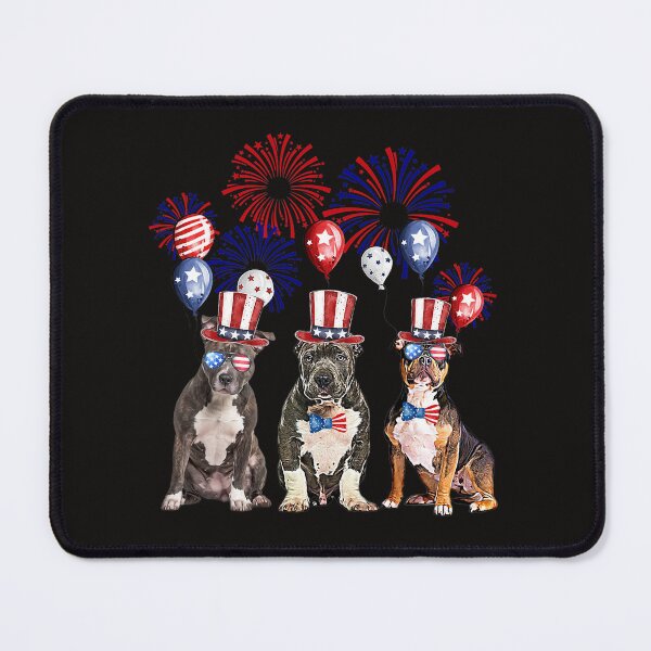Item preview, American Bully Firework Sunglasses America Dog 4th of July designed and sold by NandiniSampath.