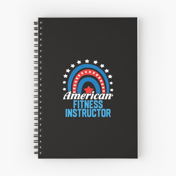 Item preview, American Fitness Instructor Rainbow USA Flag 4th Of July designed and sold by NandiniSampath.