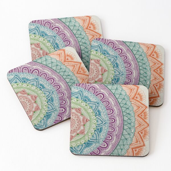 Item preview, colorful mandala designed and sold by LiliMejiacx.
