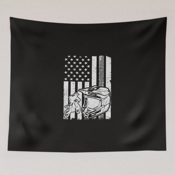 Item preview, American Flag 4th Of July Dirt Bike Shift Motocross Braaap designed and sold by NandiniSampath.