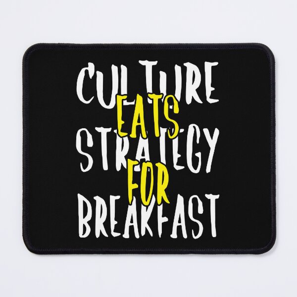 Item preview, Culture Eats Strategy For Breakfast designed and sold by bettercolors.