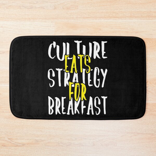 Item preview, Culture Eats Strategy For Breakfast designed and sold by bettercolors.