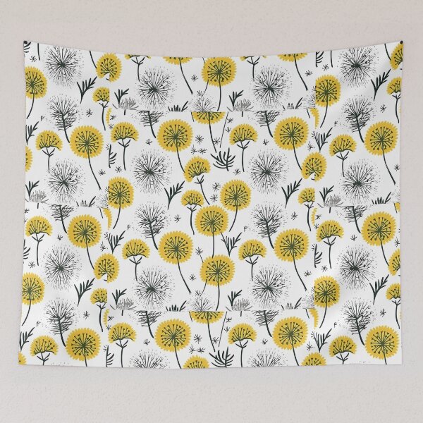 Item preview, Floral Whispers: Dandelion Petals Dancing in the Wind designed and sold by meesin-shop.