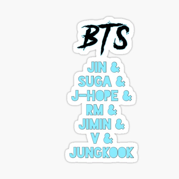 Bts Font Gifts Merchandise Redbubble