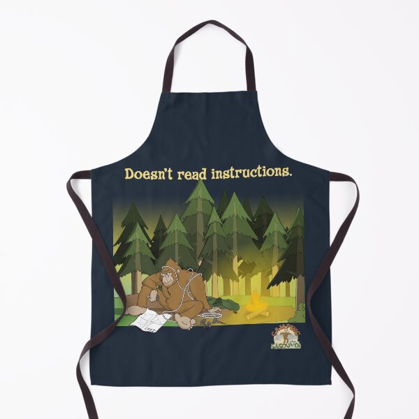 Item preview, Sasquatch Doesn't Read Instructions designed and sold by LethalChicken.