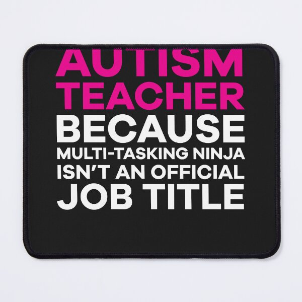 Item preview, Autism Teacher Isnt An Official Job Title T-Shirt designed and sold by JameJoyDesigner.