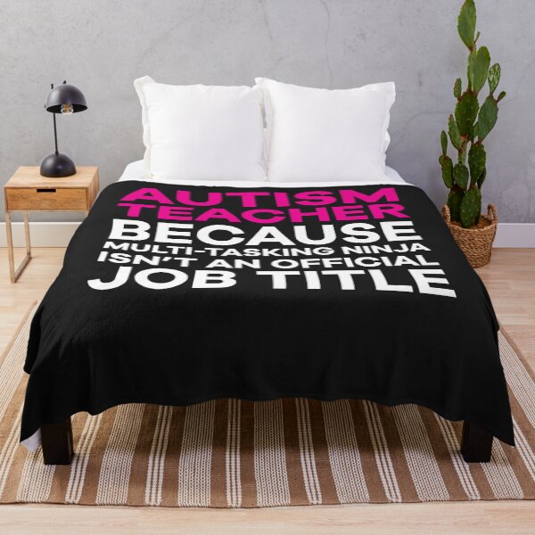 Item preview, Autism Teacher Isnt An Official Job Title T-Shirt designed and sold by JameJoyDesigner.
