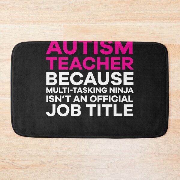 Item preview, Autism Teacher Isnt An Official Job Title T-Shirt designed and sold by JameJoyDesigner.