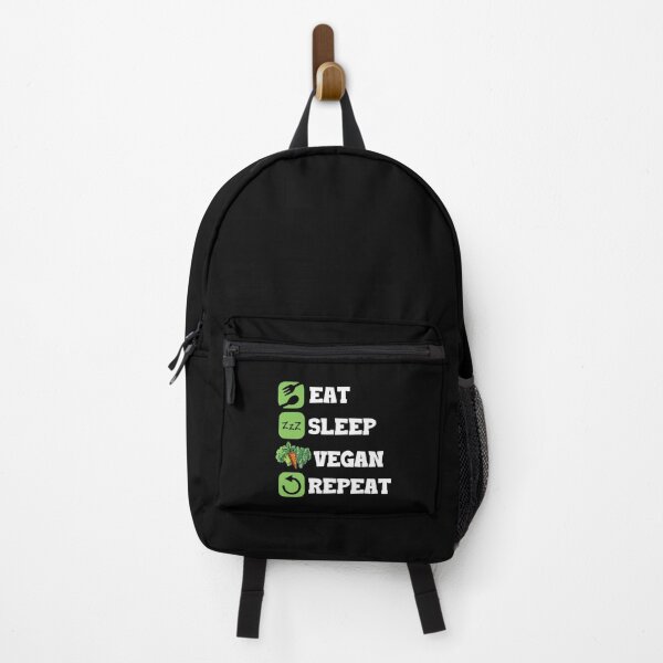 Item preview, Vegan Eat Sleep Repeat Vegetarian Animal Welfare designed and sold by Pubi.