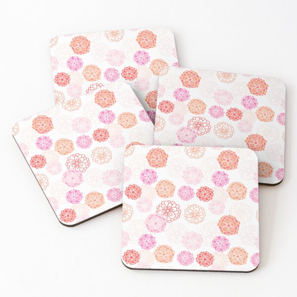 Item preview, Japanese Pink Flower Pattern designed and sold by OneCreativeArt.