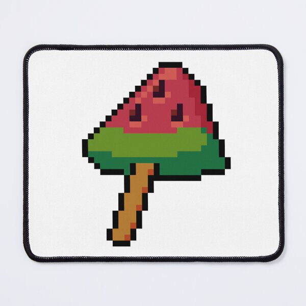 Item preview, Pixel Watermelon Popsicle - pixel food art designed and sold by LittleFoodShop.