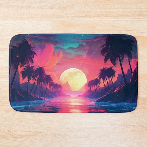 Item preview, 80s Exotic Synthwave Sundown designed and sold by Nightarcade.