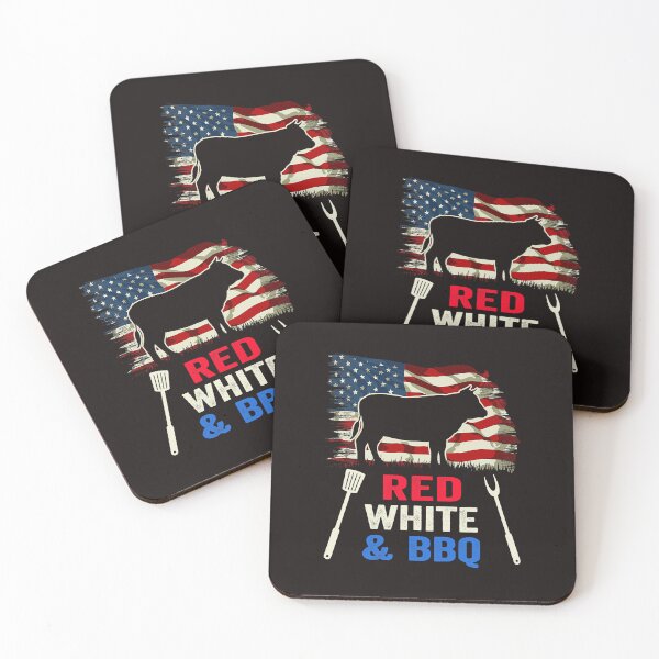 Item preview, American Flag BBQ 4th Of July Barbeque Meat Patriotic designed and sold by MuktiCheema.