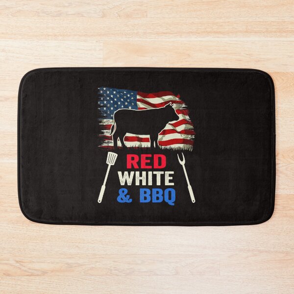 Item preview, American Flag BBQ 4th Of July Barbeque Meat Patriotic designed and sold by MuktiCheema.