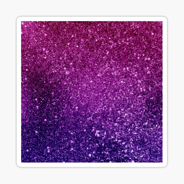 Glittery Ombre Skies #1 Sticker