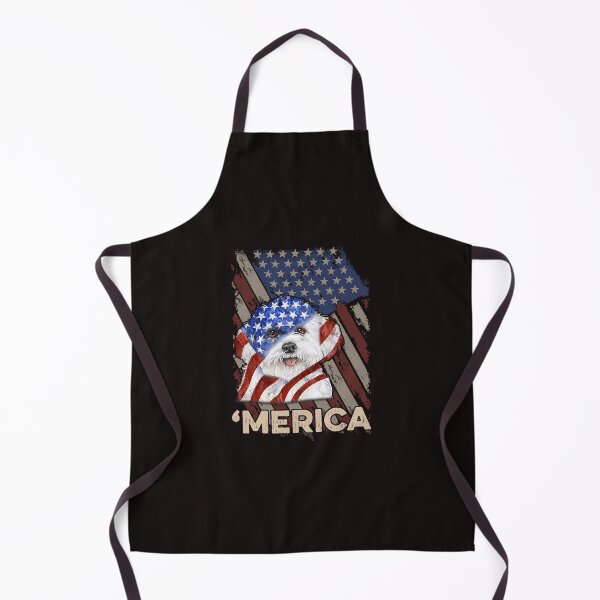 Item preview, American Flag Bichon Frise Patriotic Dog 4th Of July Proud designed and sold by MuktiCheema.