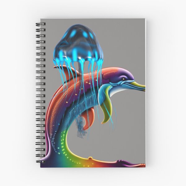Item preview, SEA CREATURES - DOLPHIN and JELLY FISH designed and sold by Kezmich Works.