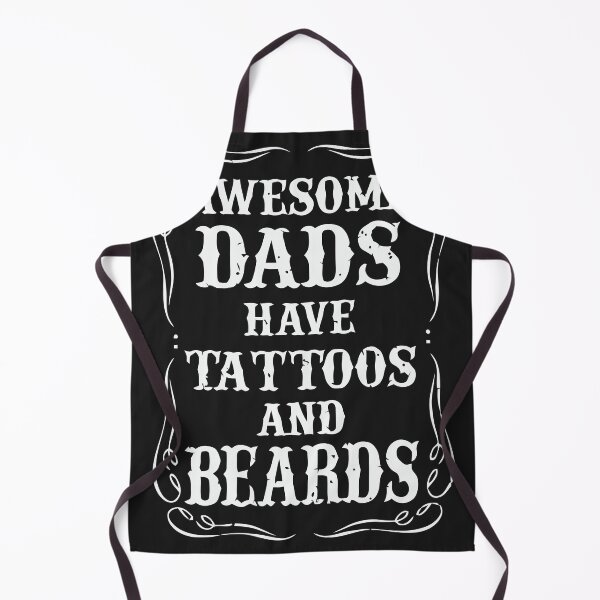 Item preview, Awesome Dads have tattoos and beards gift Shirt  designed and sold by JameJoyDesigner.